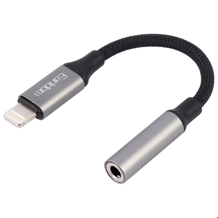 مبدل لایتنینگ به جک 3.5 میلی متری ارلدام مدل ET-OT76