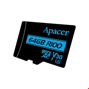 کارت حافظه microSDXC اپیسر مدل AP64G ظرفیت 64 گیگابایت